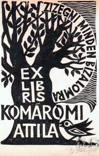 Ex libris Komáromi
